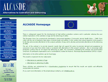 Tablet Screenshot of alcasde.eu
